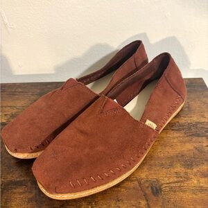 Toms Women's Brown Slip-On Shoes